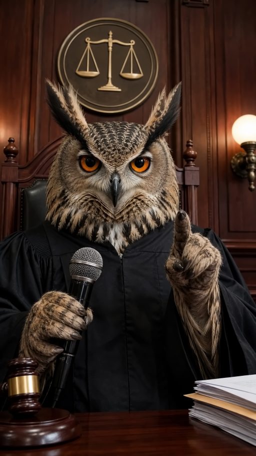 Judge Owl AI 头像素材
