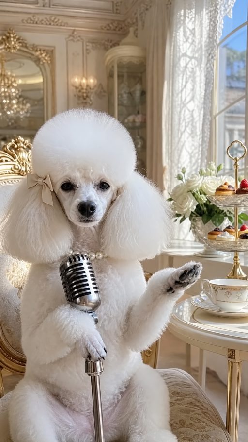 Madame Poodle AI 头像素材