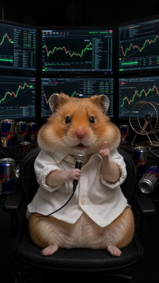 Trader Hamster AI 头像素材