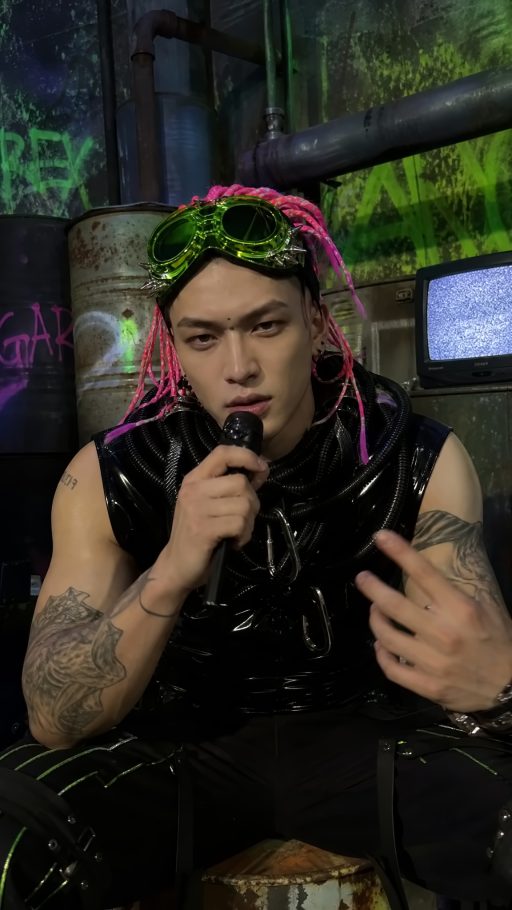 Cyber Goth AI 头像素材
