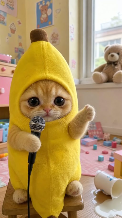 Banana Cat AI 头像素材