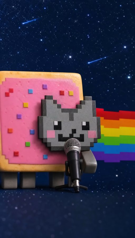 Nyan Cat AI 头像素材